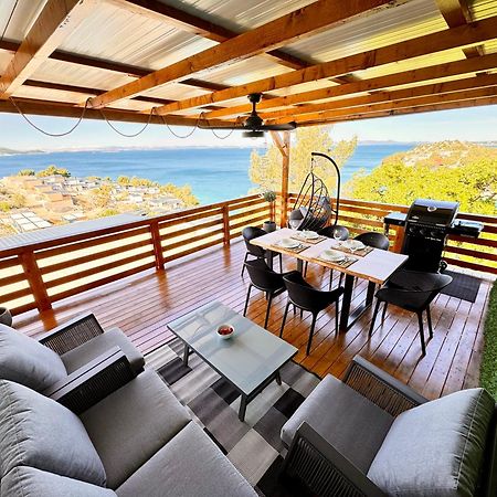 D-View Premium Mobile Home - Panoramic Seaview - 150 M From Beach, Free Parking Drage Exterior photo
