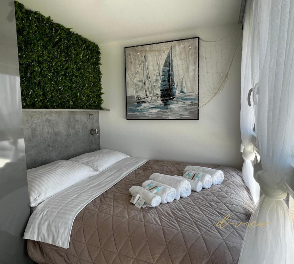 D-View Premium Mobile Home - Panoramic Seaview - 150 M From Beach, Free Parking Drage Exterior photo