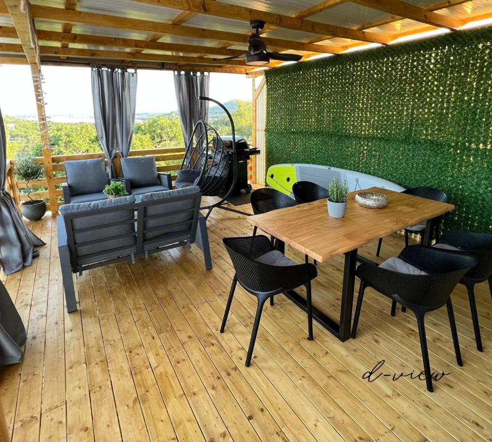D-View Premium Mobile Home - Panoramic Seaview - 150 M From Beach, Free Parking Drage Exterior photo