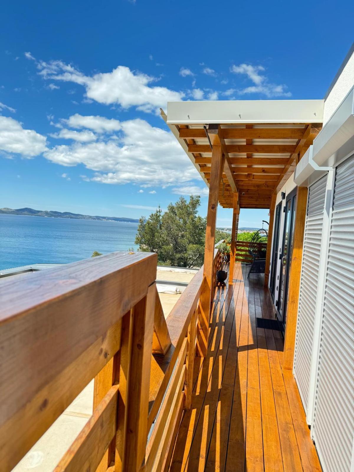 D-View Premium Mobile Home - Panoramic Seaview - 150 M From Beach, Free Parking Drage Exterior photo